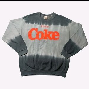 Coca Cola Enjoy Coke Tie-Dye Crewneck Sweater